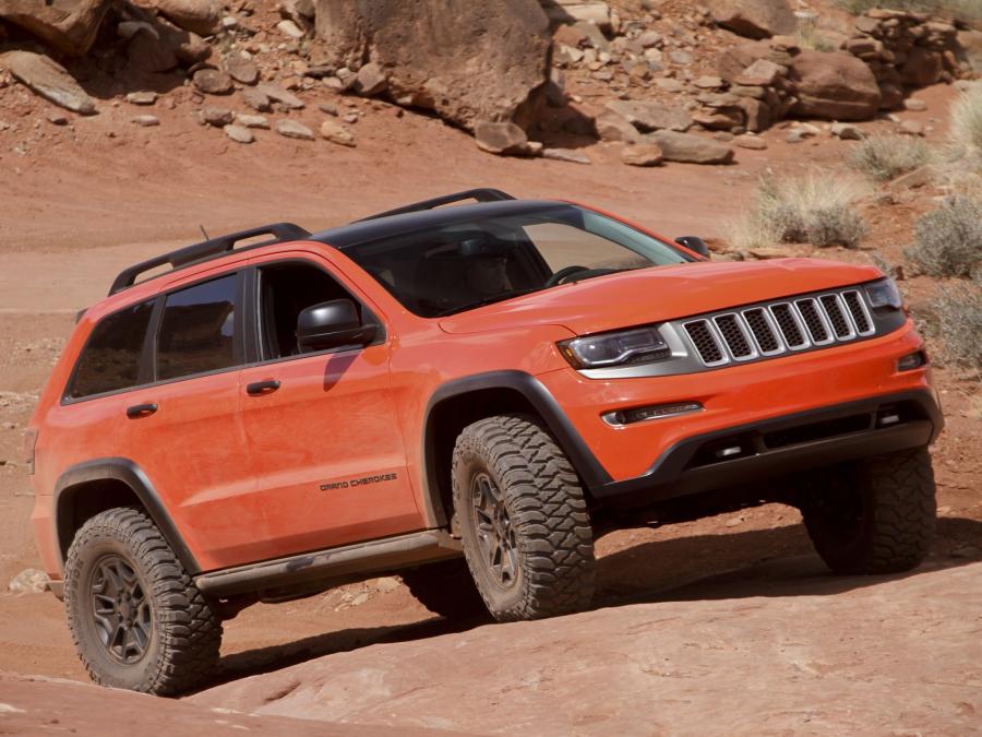  Jeep Grand Cherokee Trailhawk II Concept 2013 года  (фото 3 из 17)